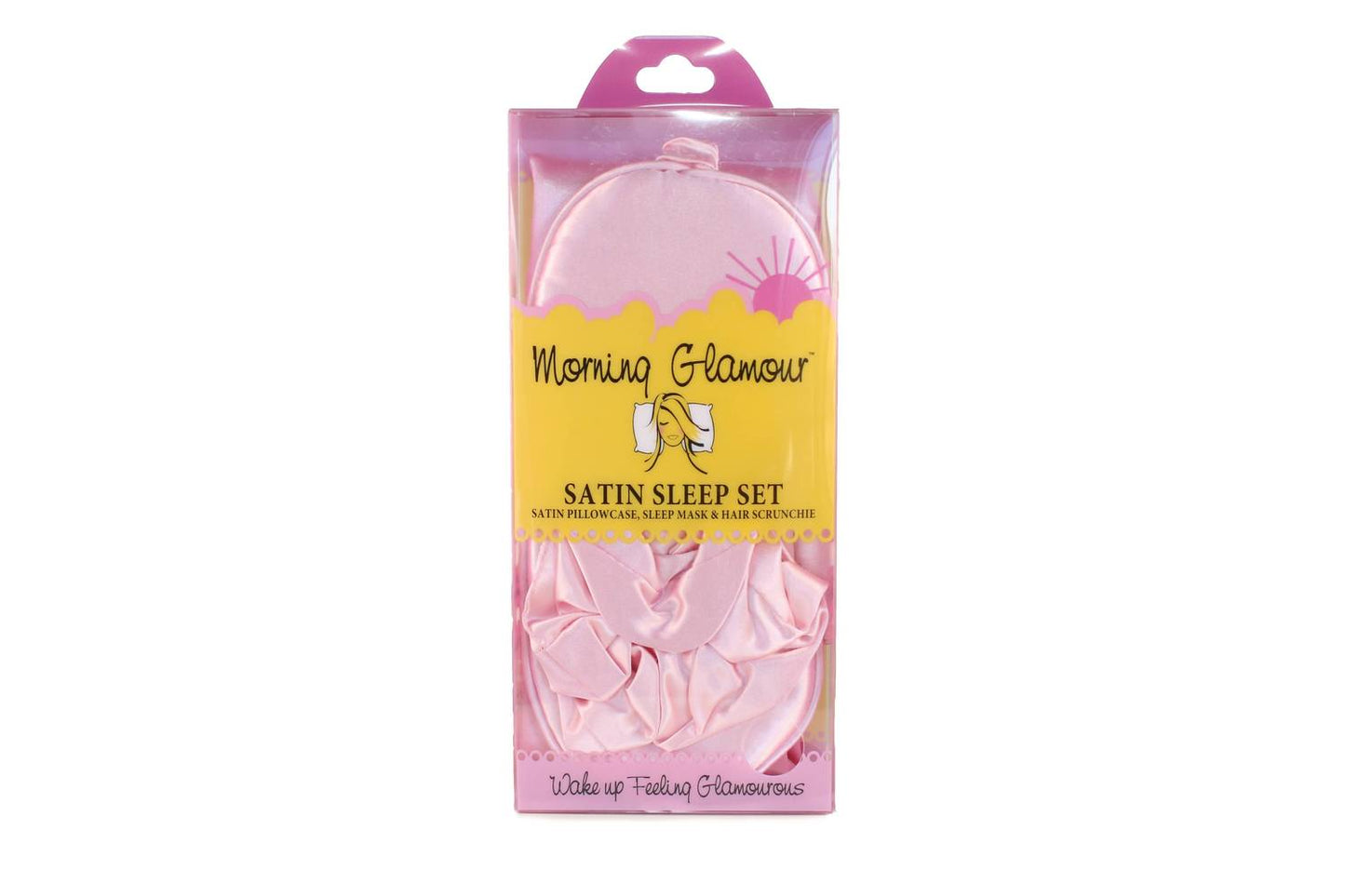 Ultimate Sleep Satin Pillowcase, Eye Mask And Scrunchie Set