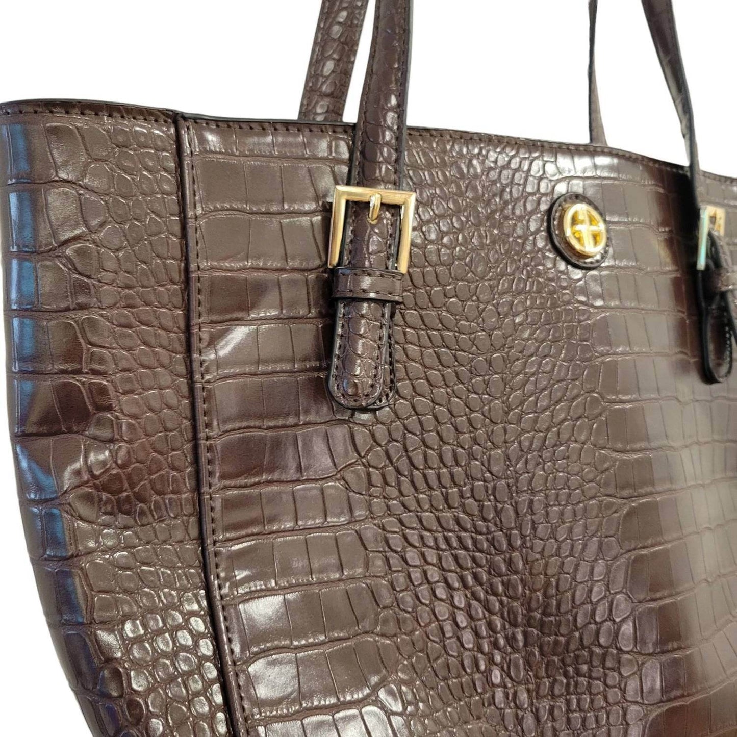 Giani Bernini - Croc-embossed Tote Bag - Rack Hunt -