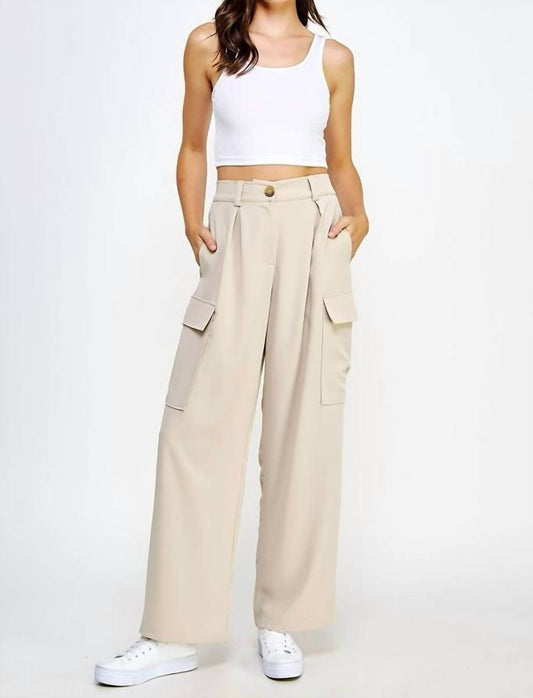 Moda Borboleta - Wide Leg Cargo Pant - Rack Hunt -