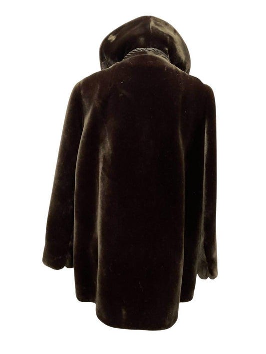 Borgana - PRE-LOVED WOMEN'S FAUX FUR JACKET - Rack Hunt -