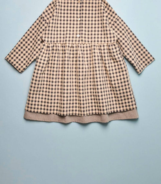 Girls Check Dress