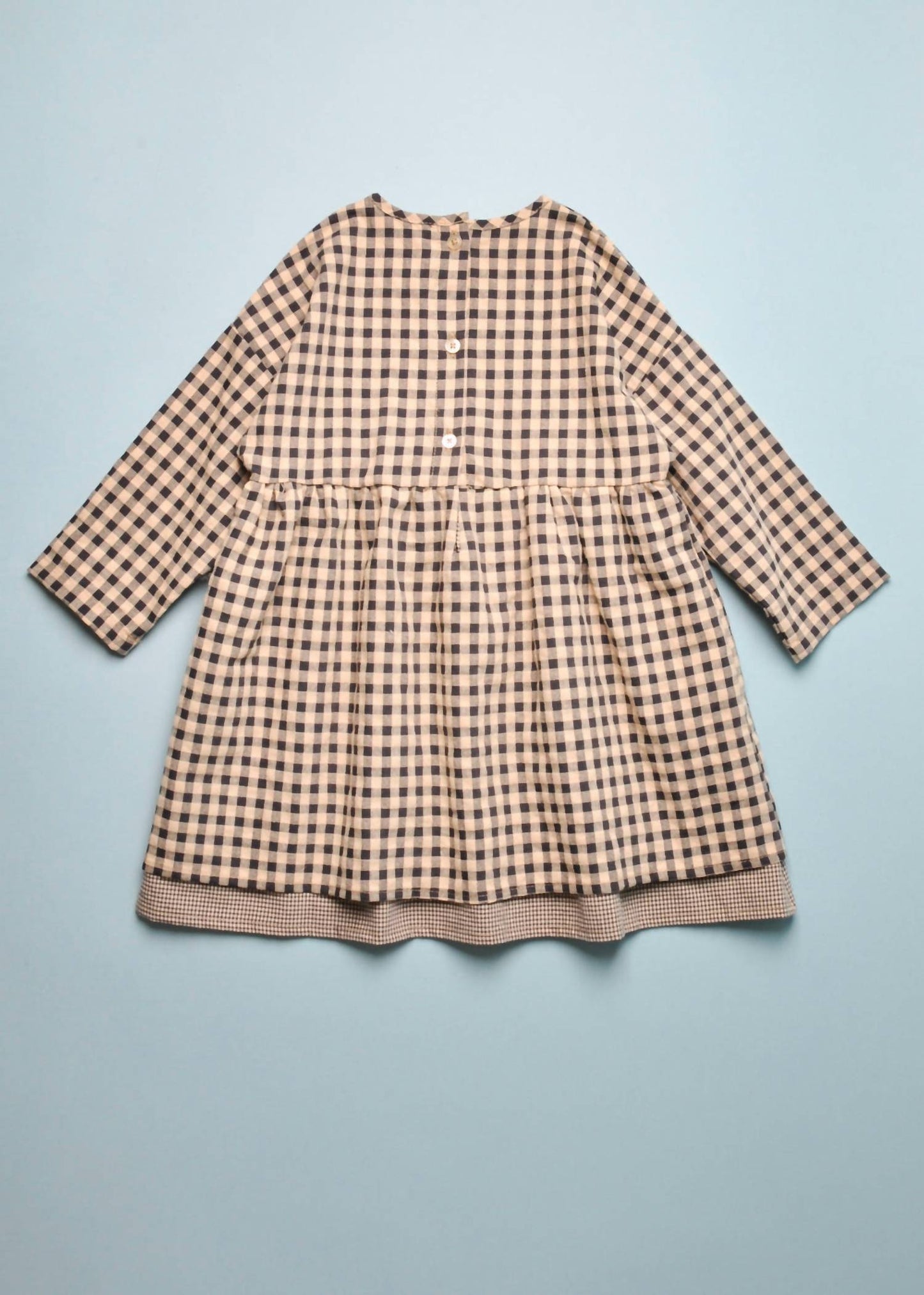 Girls Check Dress
