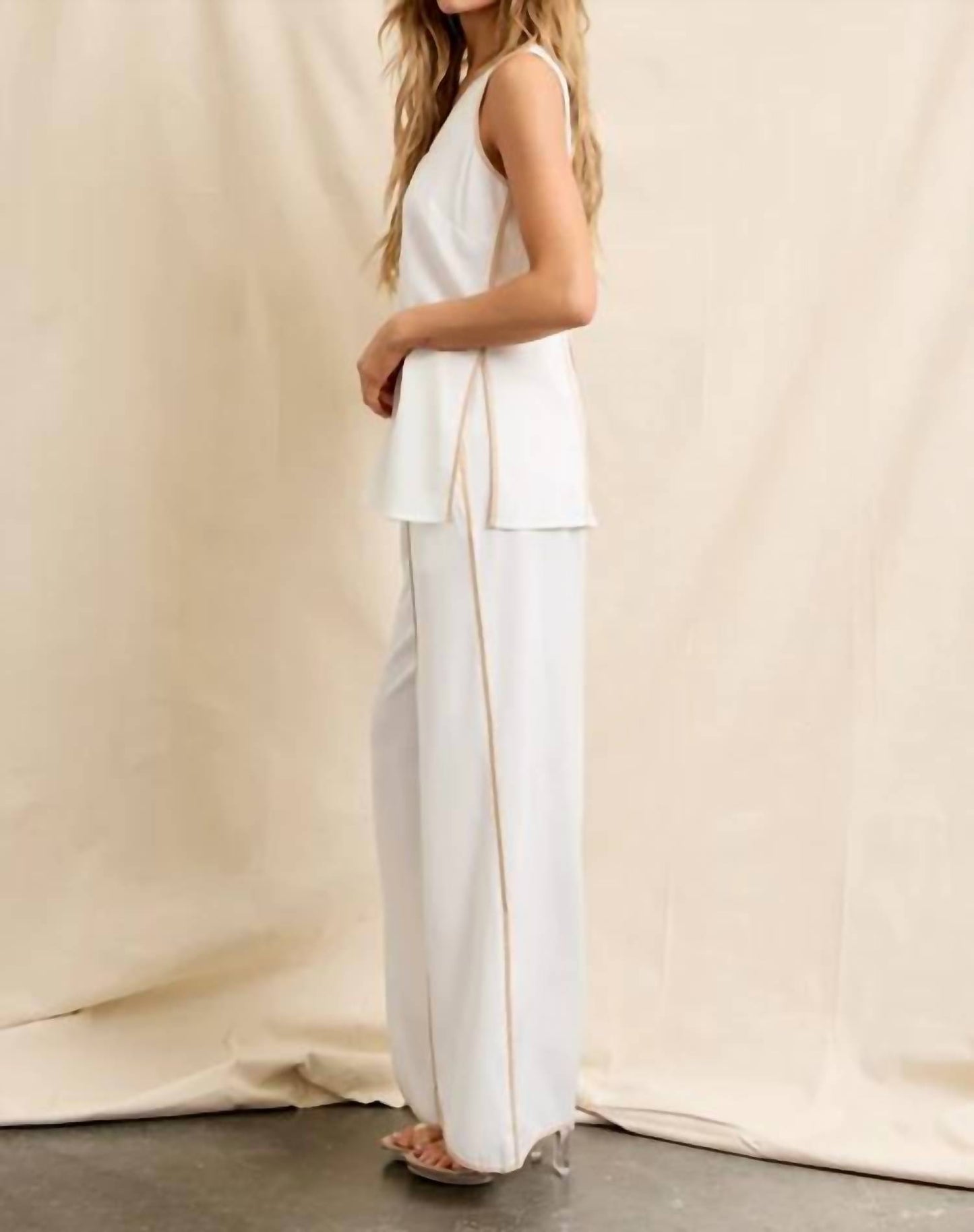 Sleeveless Tunic & Pants Set