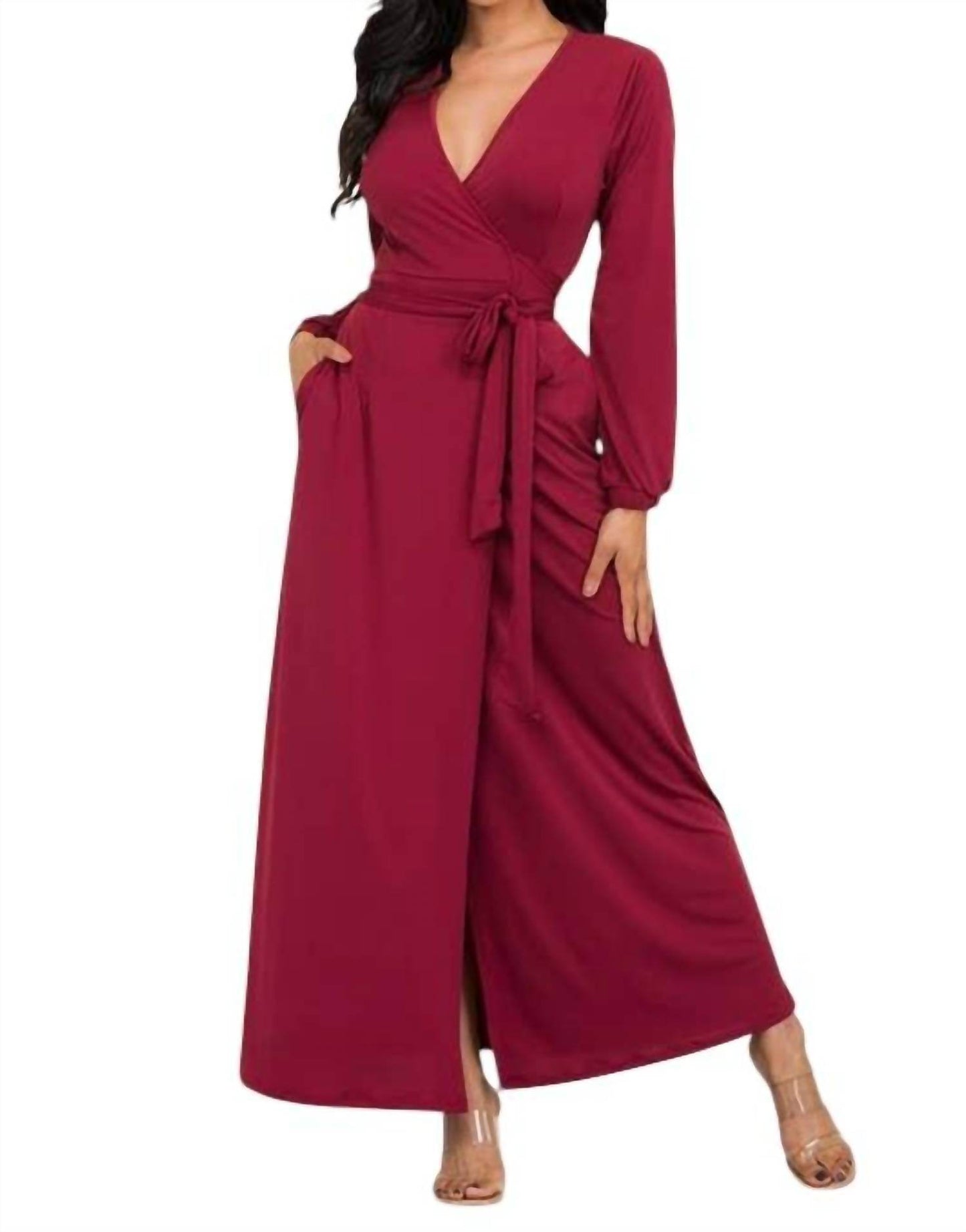 H&H Fashion - Long Sleeve Maxi Dress - Rack Hunt -
