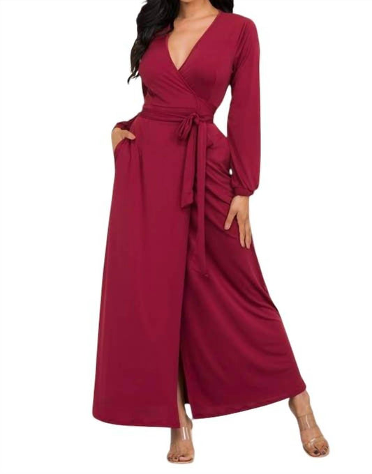 H&H Fashion - Long Sleeve Maxi Dress - Rack Hunt -