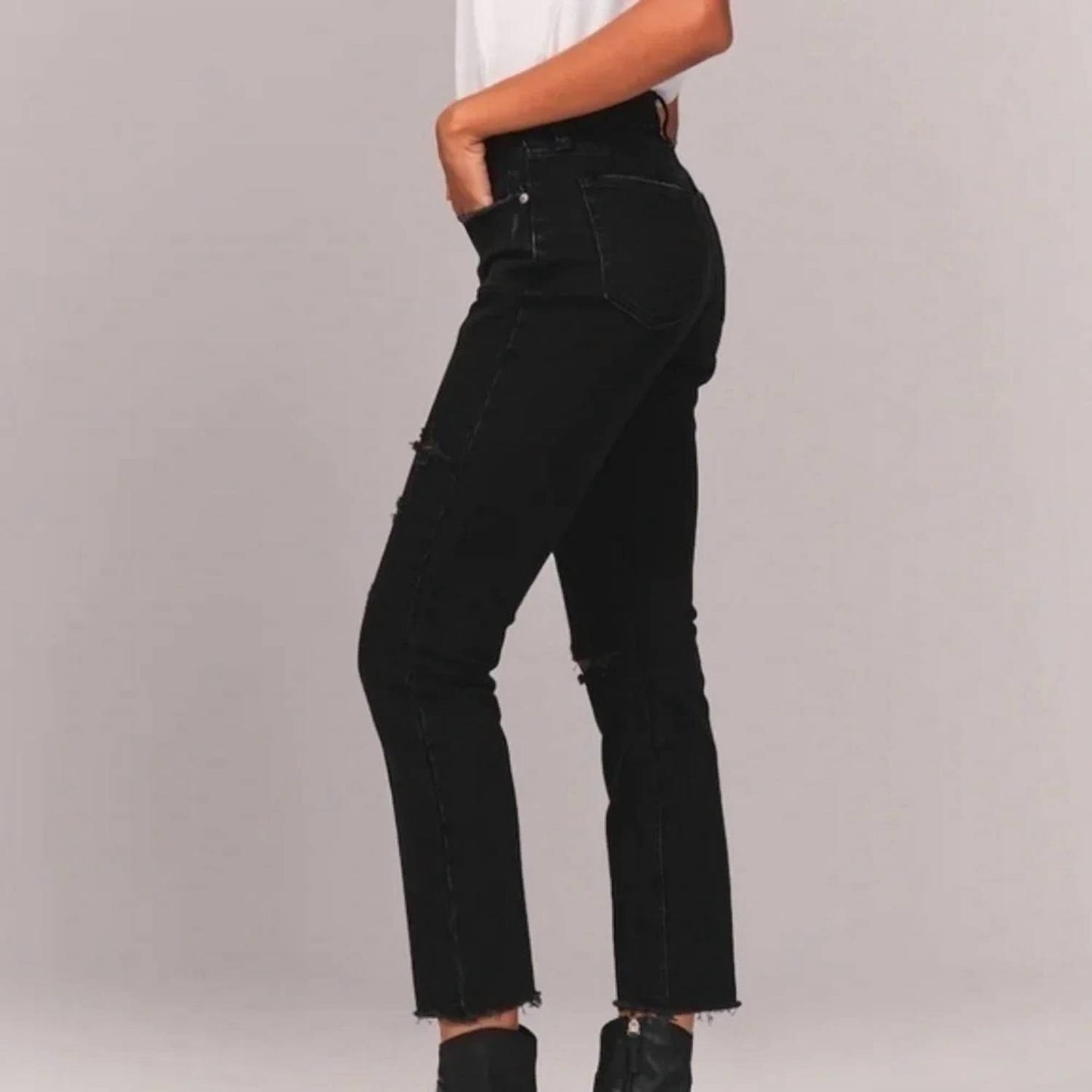 High Rise Mom Jeans