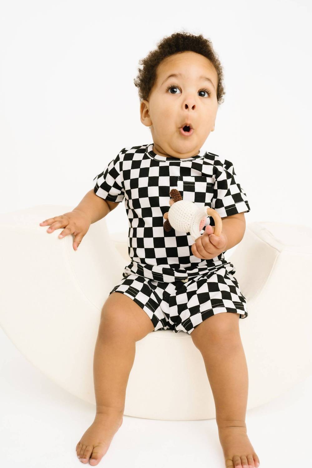 Checkered Pocket Set