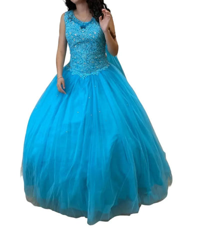 House of Wu - Scoop Neck Quinceañera Dress - Rack Hunt