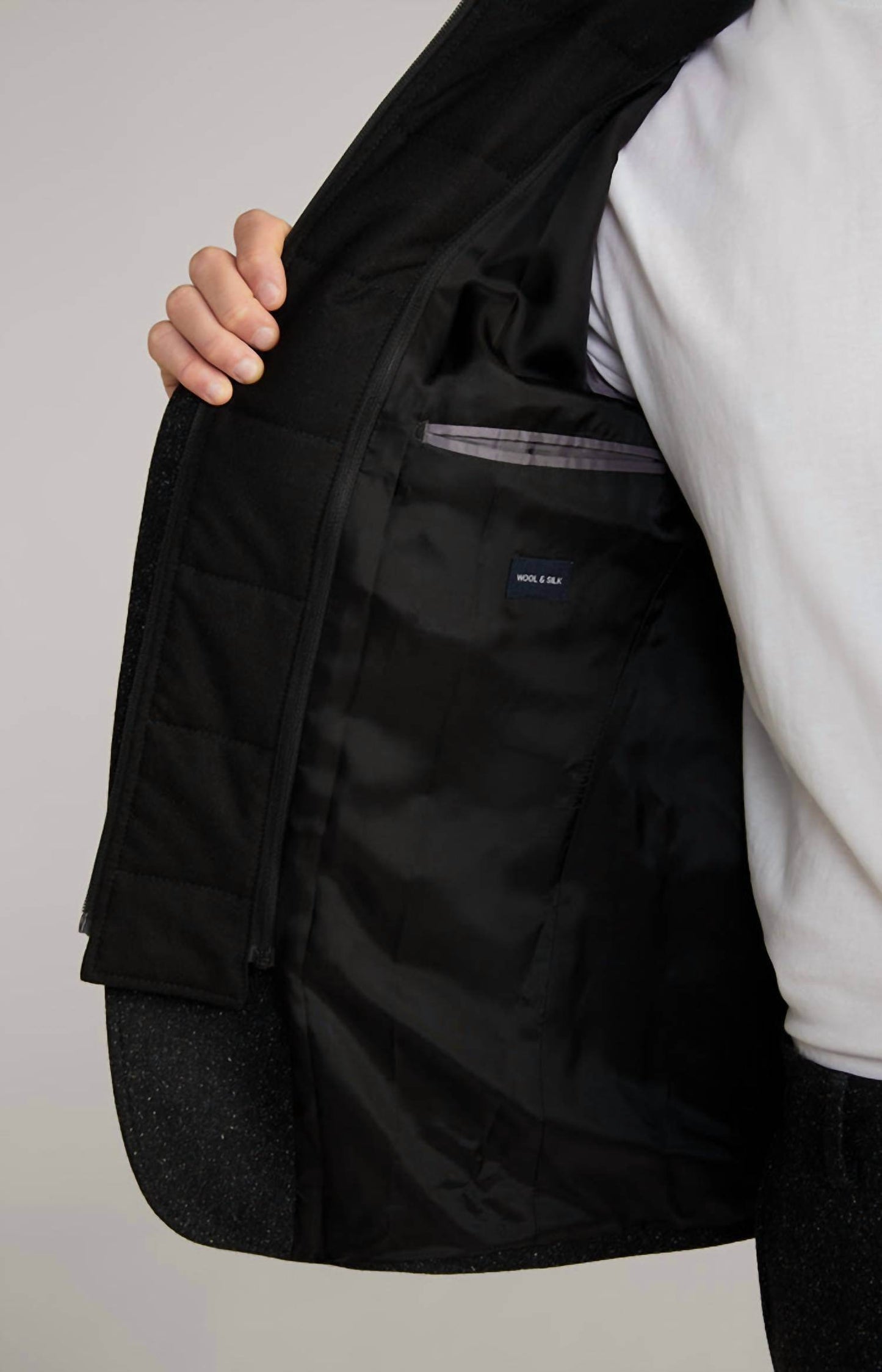 JOOP! - Hectar Wool & Silk Marled Field Coat - Rack Hunt