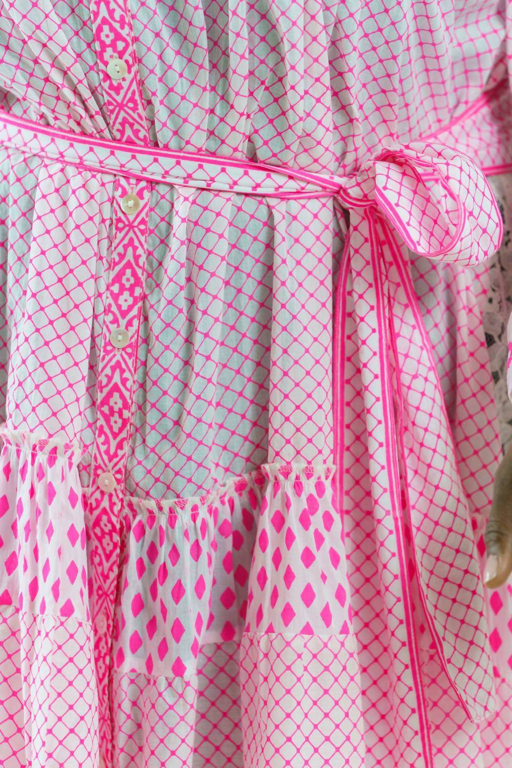 Pep's Cannes - Short Net Print Mini Dress - Plus - Rack Hunt -