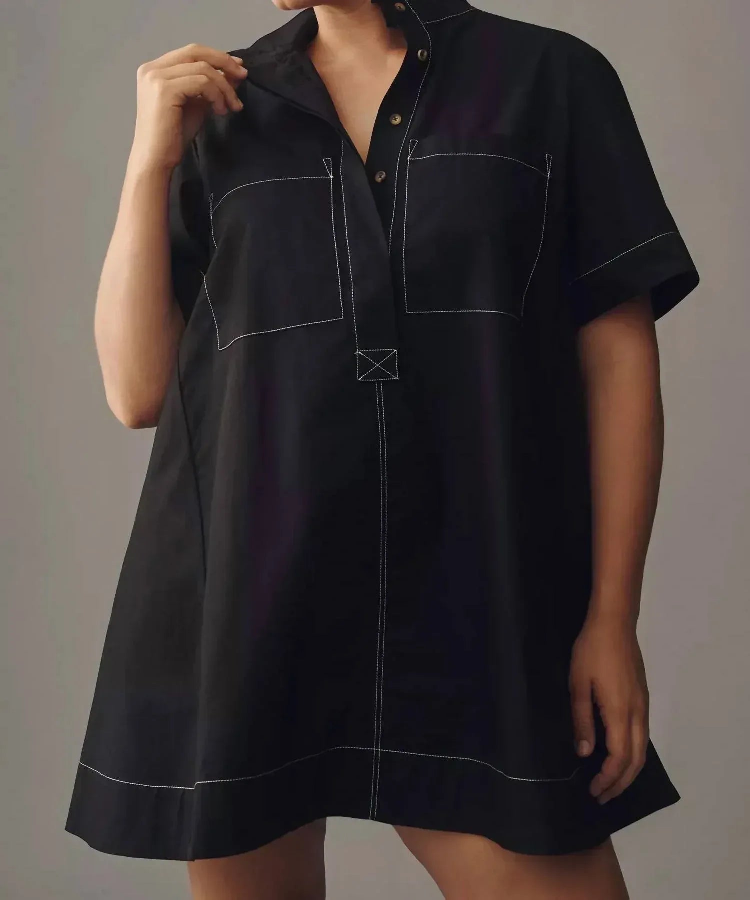Maeve - The Jeannie Short Sleeve A-line Dress - Rack Hunt