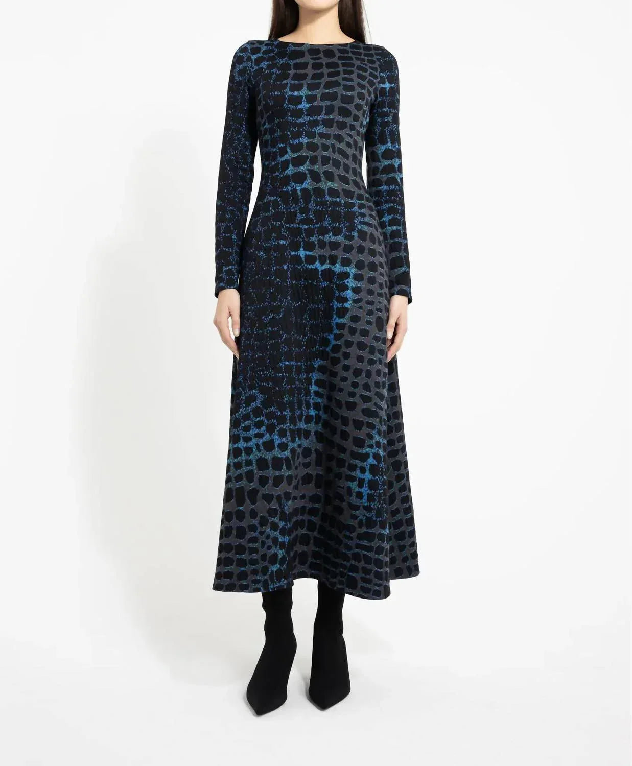 Nadya Toto - Romina Knit Jacquard Dress - Rack Hunt