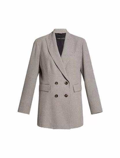 Marina Rinaldi - Castagna Double Breasted Coat - Rack Hunt