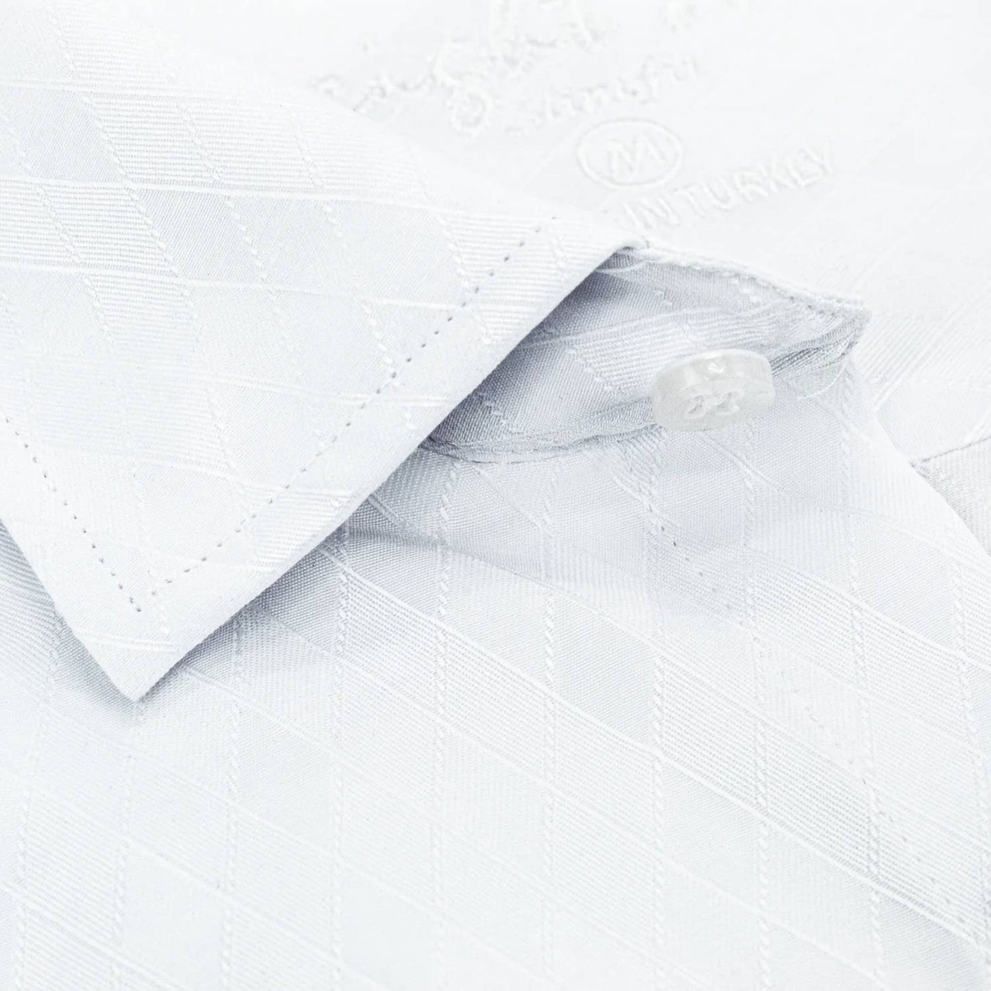 Argyle Jacquard Button Down Shirt