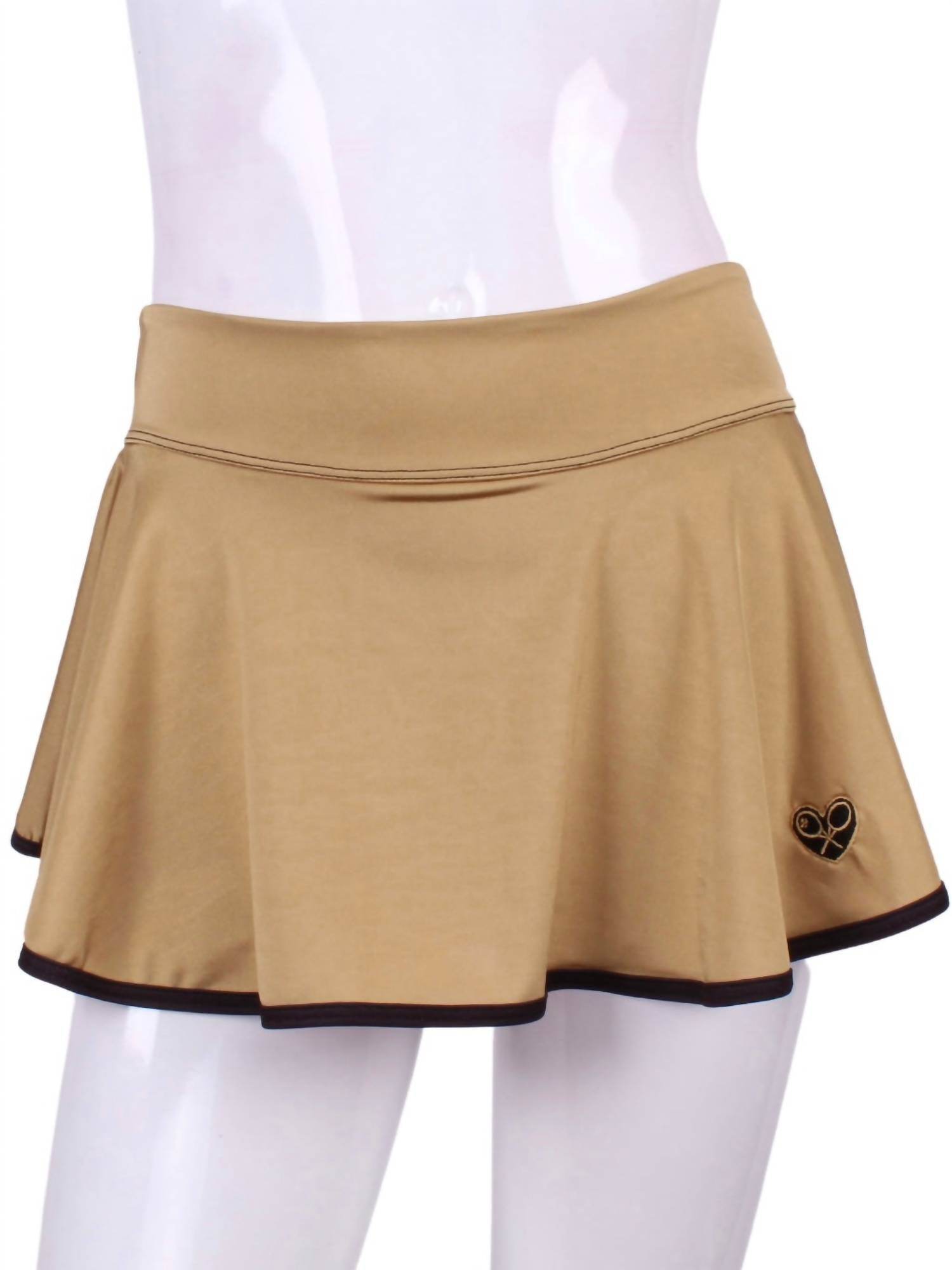 Love Love Tennis - Women's Brushed “o” Tennis Skirt - Rack Hunt