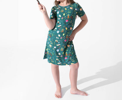 Mandrakes Potions And Herbs Bamboo Dress