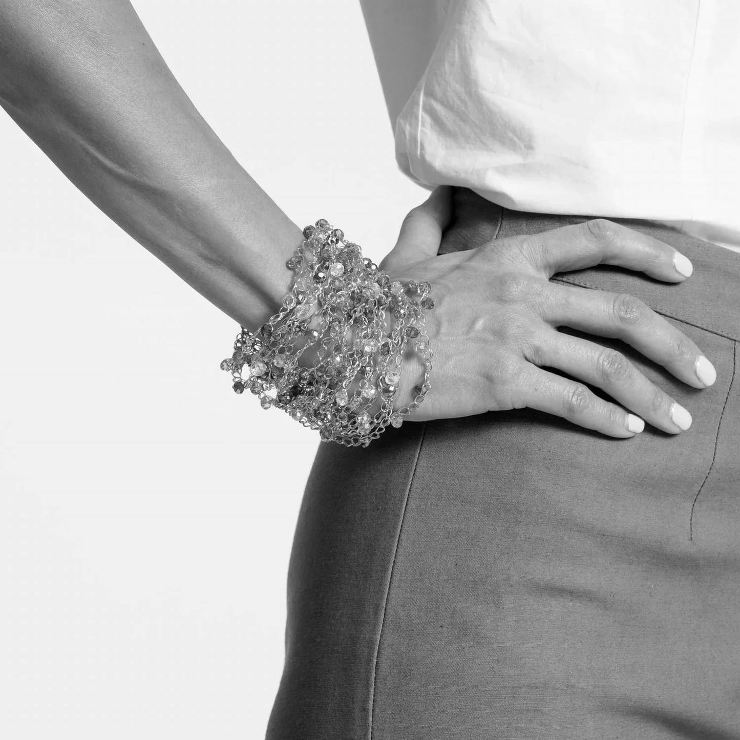 Women's Multi-string Handmade Crochet Bracelet