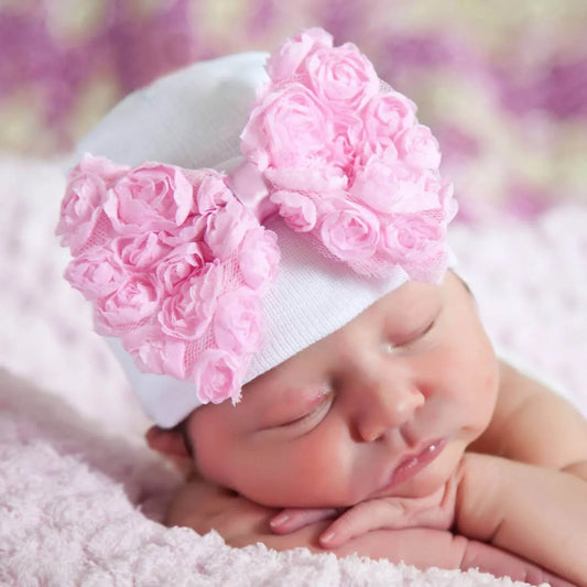 ilybean - Rosette Bow Nursery Hat - Rack Hunt