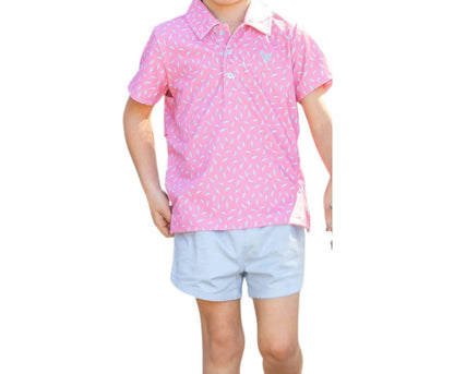 Boys Twill Shrimp Shorts