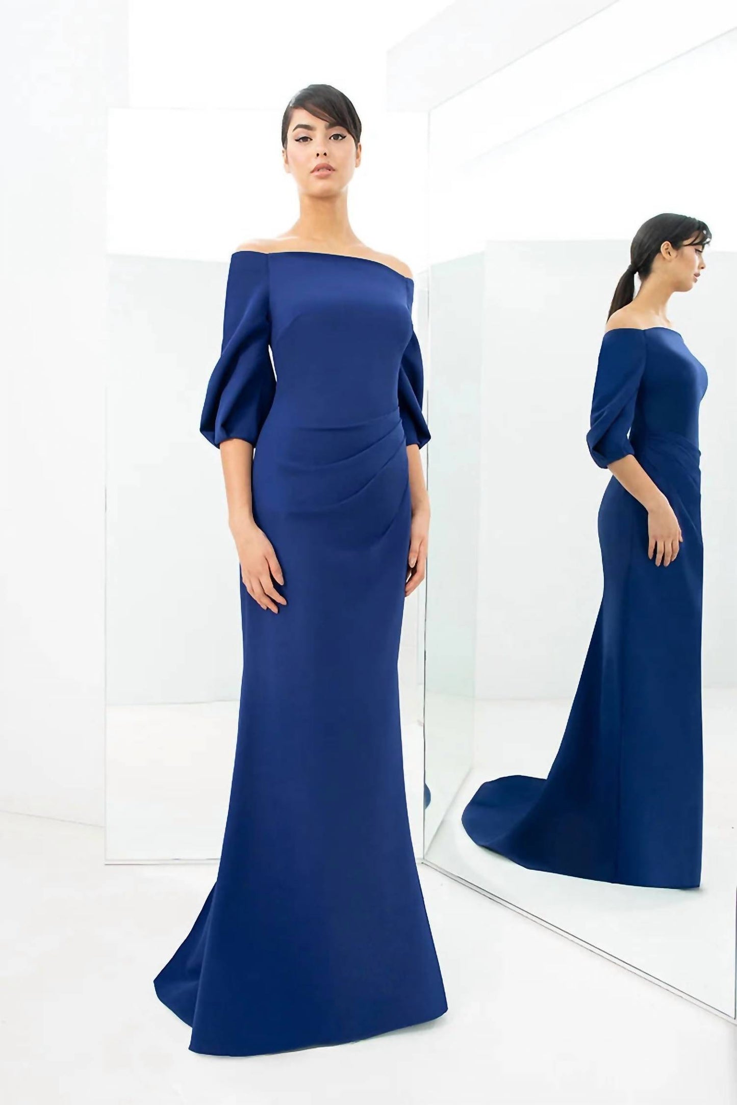 Off Shoulder Prom Dress