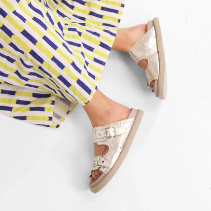 Laura Bellariva - Women Porox Dust Studs Sandals - additional view - Rack Hunt