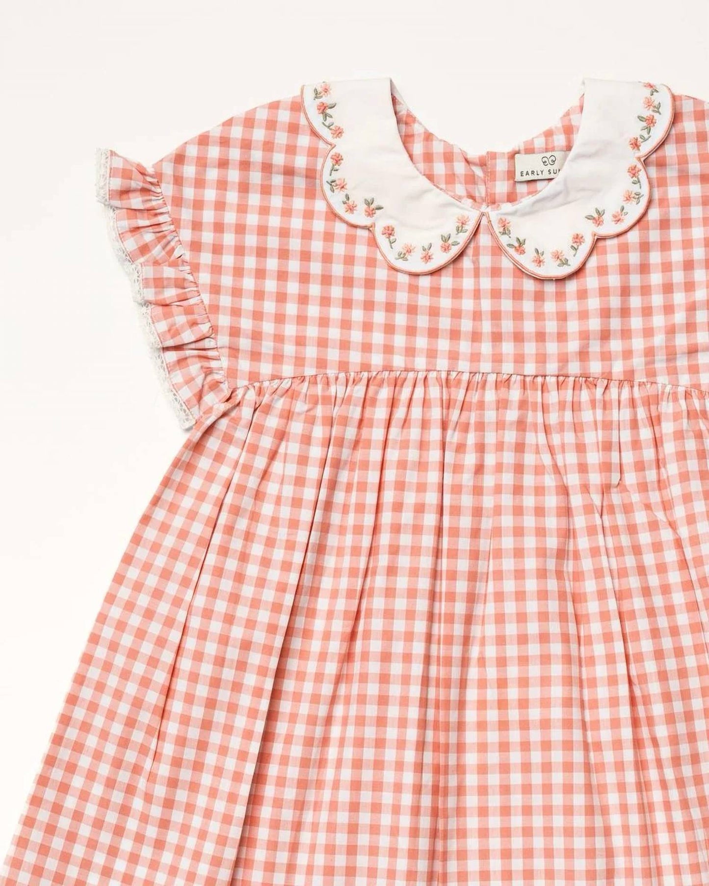 Lila Gingham Check Dress