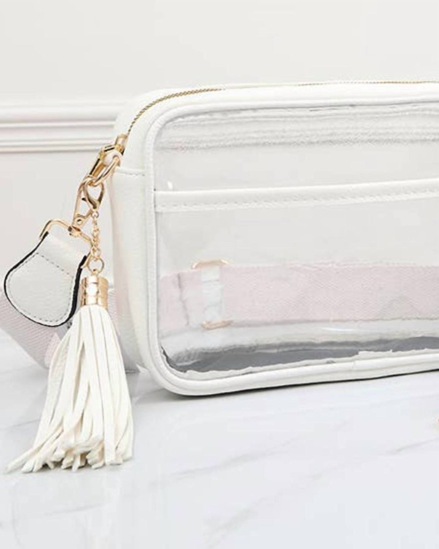 Women's Clear Crossbody Camera Bag