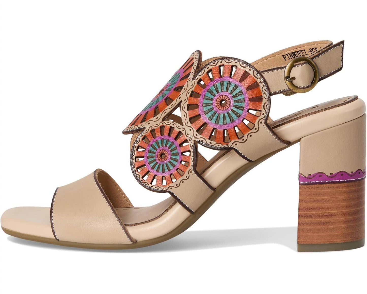 Women's Pinwheel Heeled Sandal