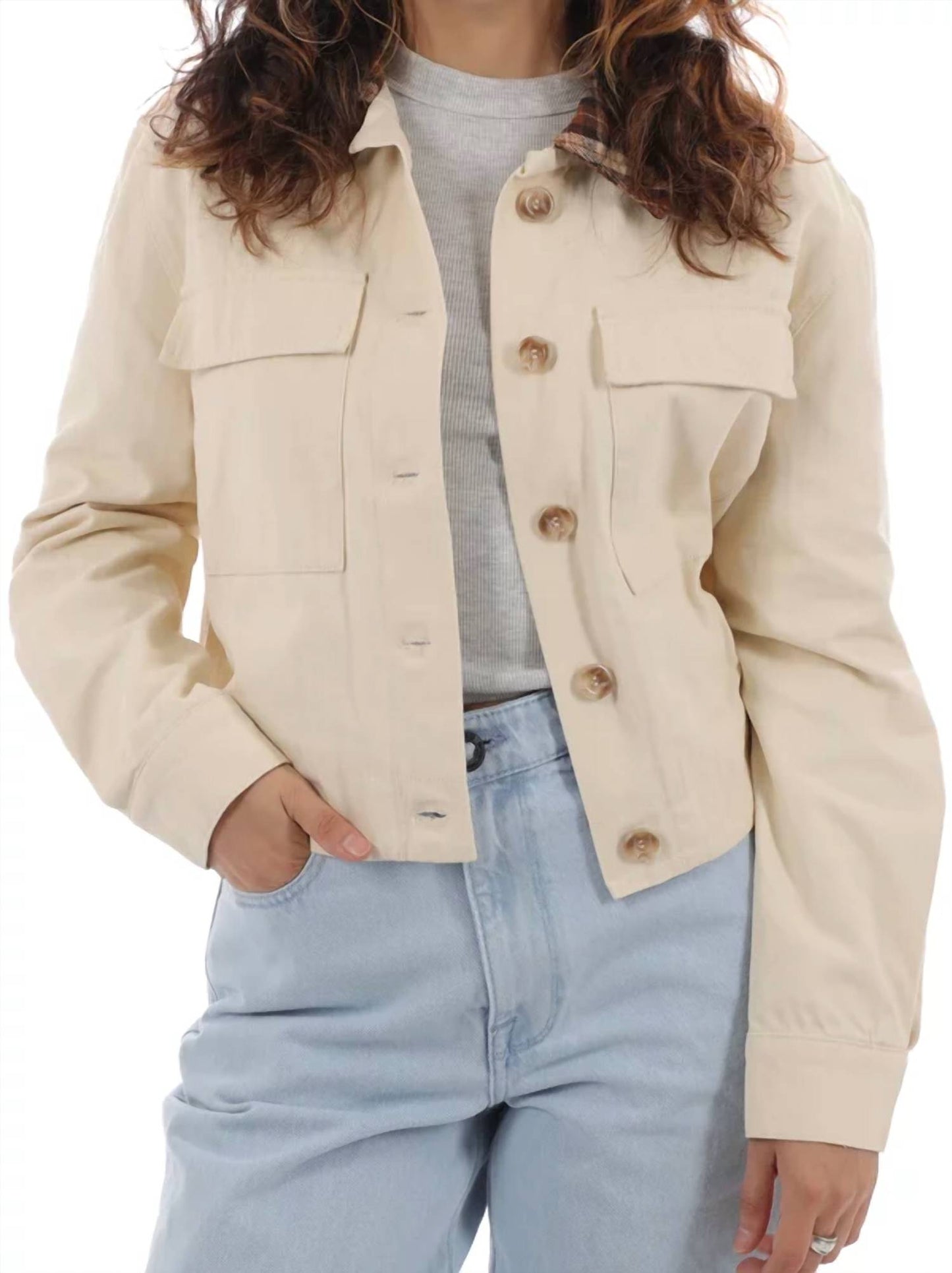 Dylan Cropped Shacket