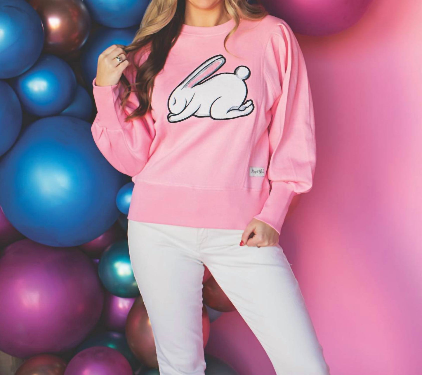 Praying Bunny Top