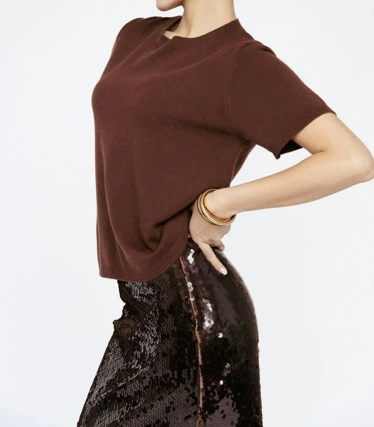 Amanda Maria - Sequin Midi Skirt - Rack Hunt
