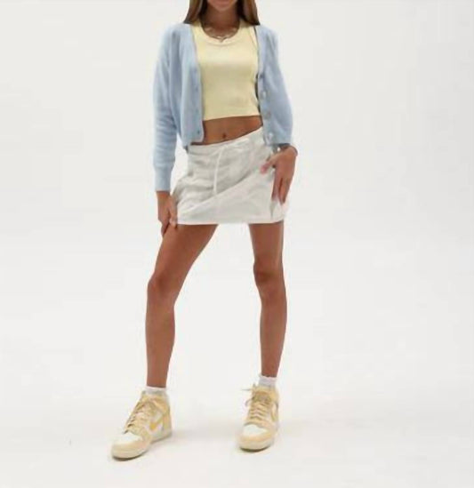 Girl's Corduroy Mini Skirt