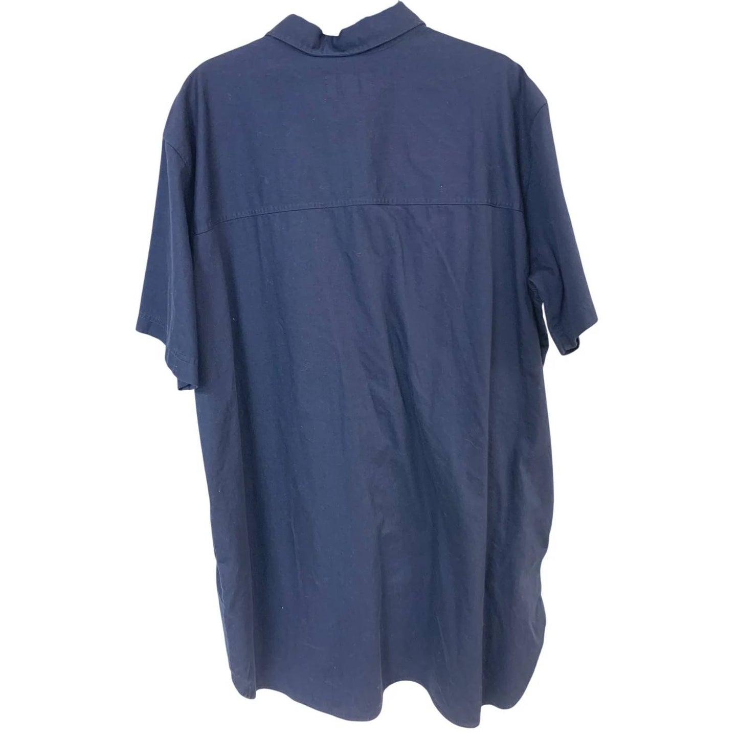 Women's Button Up Shirt Mini Dress - Plus