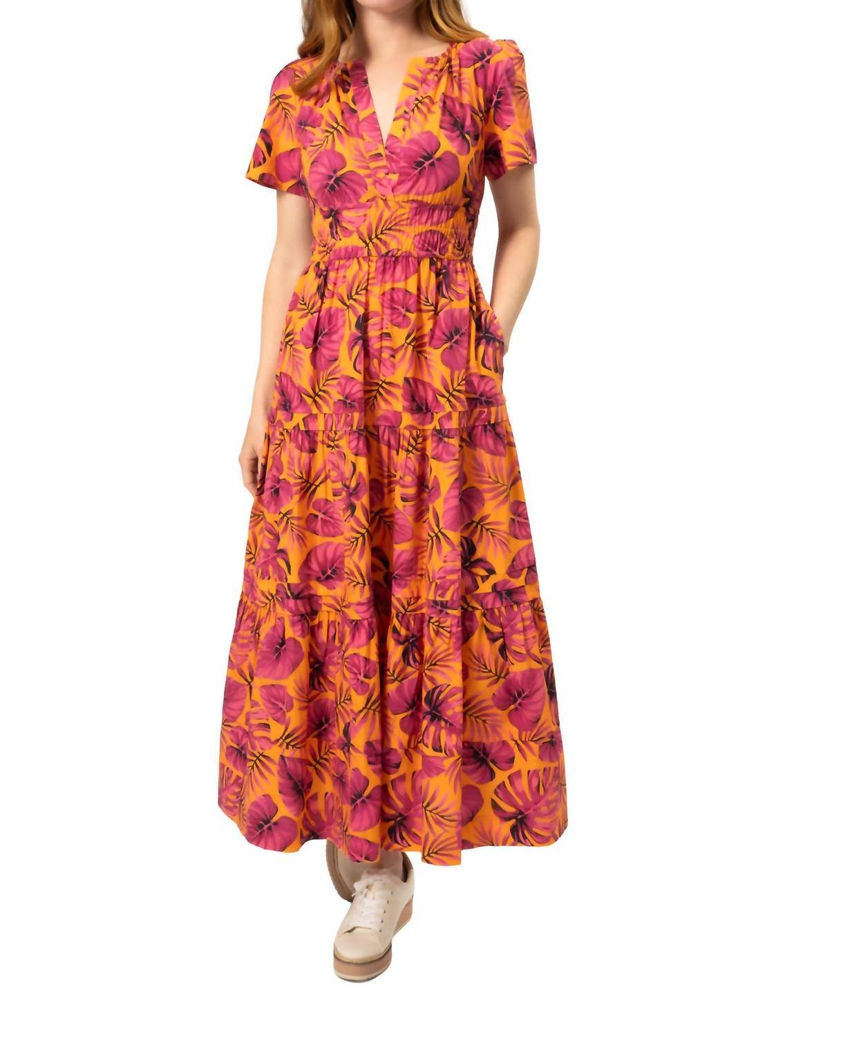Area Stars - Org Floral Maxi Dress - Rack Hunt