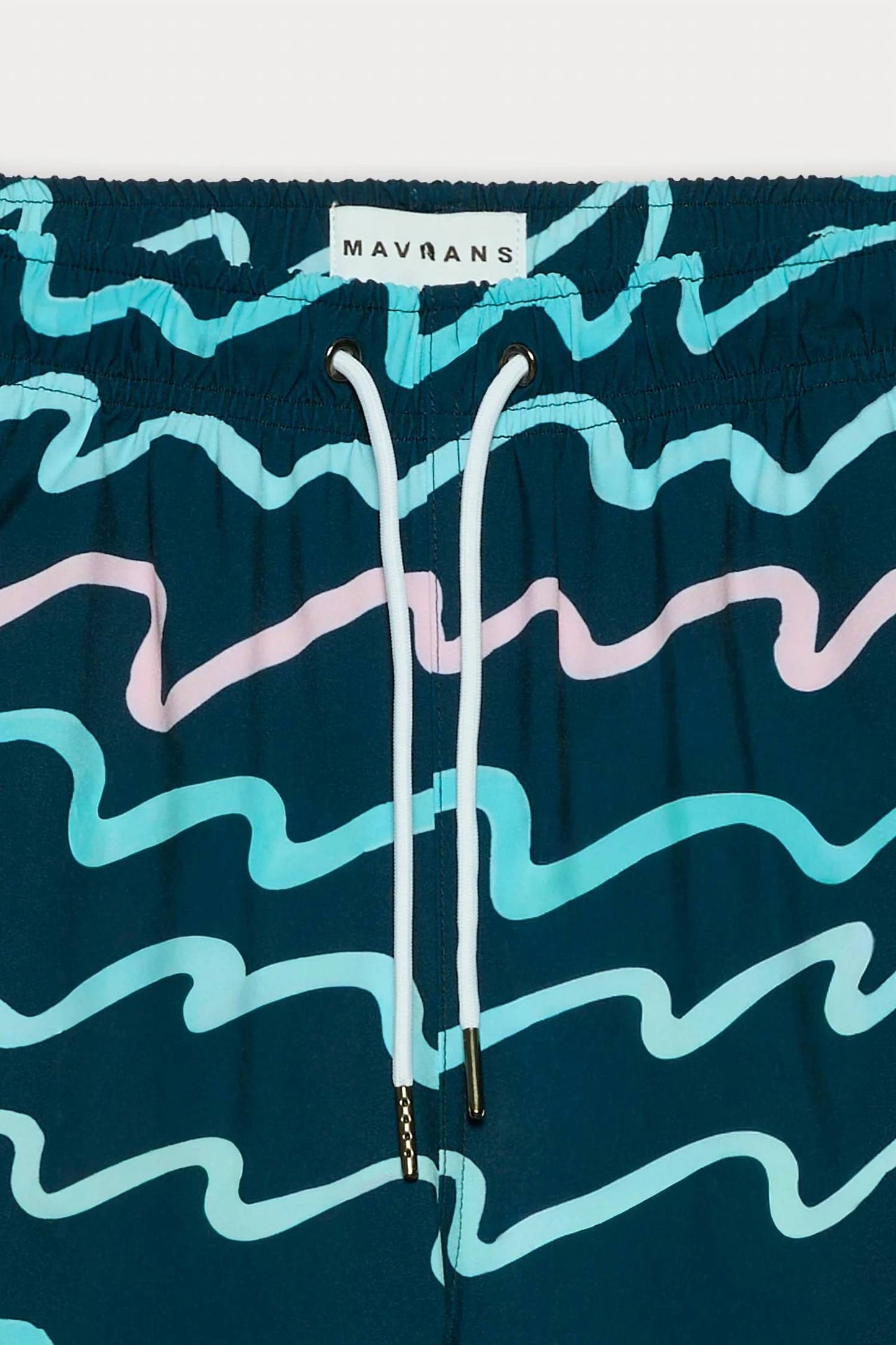 90s Wave Swim Shorts