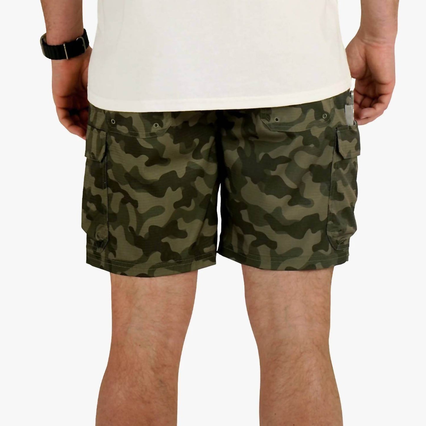 AFTCO - Men's Deckhand Camo Short - Rack Hunt