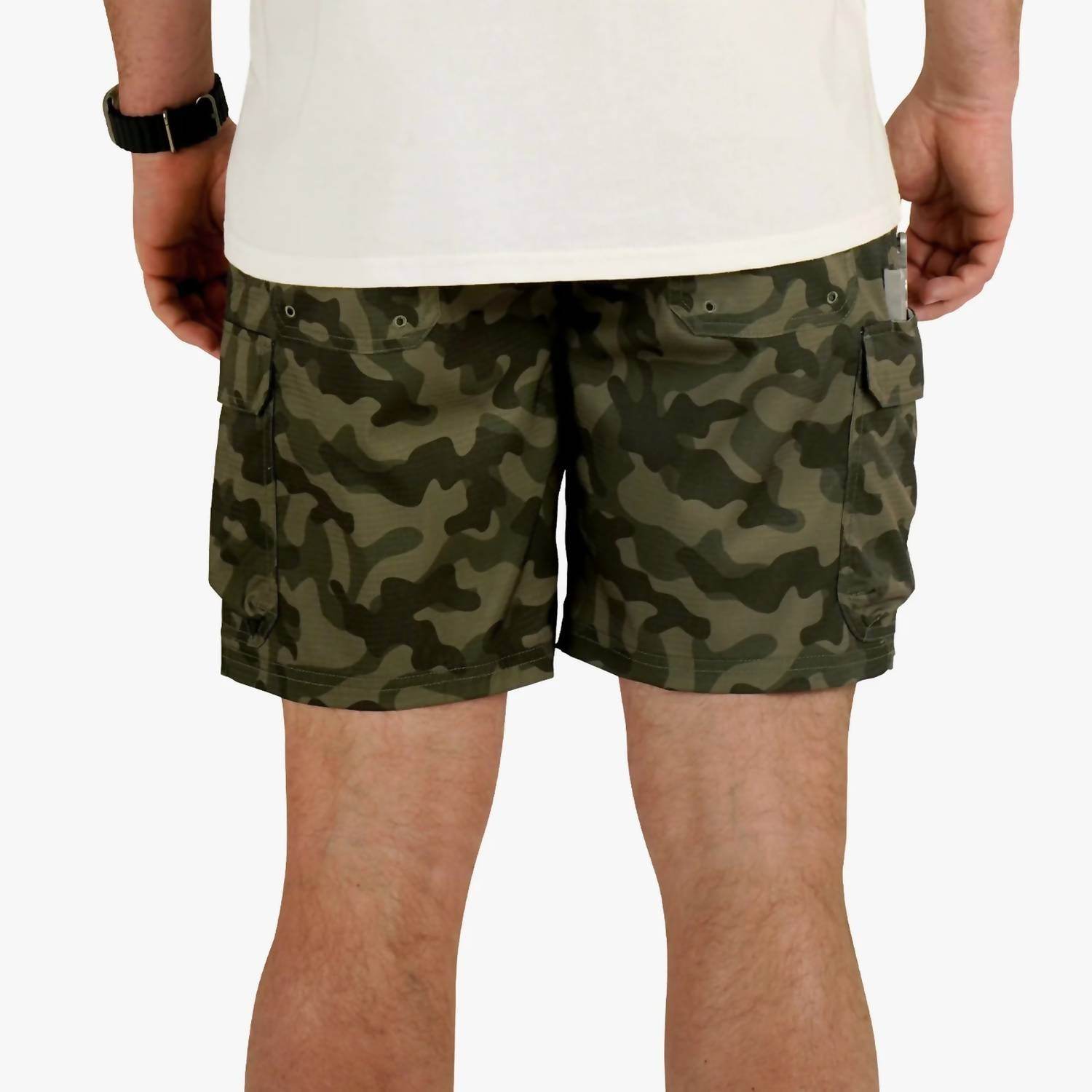 AFTCO - Men's Deckhand Camo Short - Rack Hunt