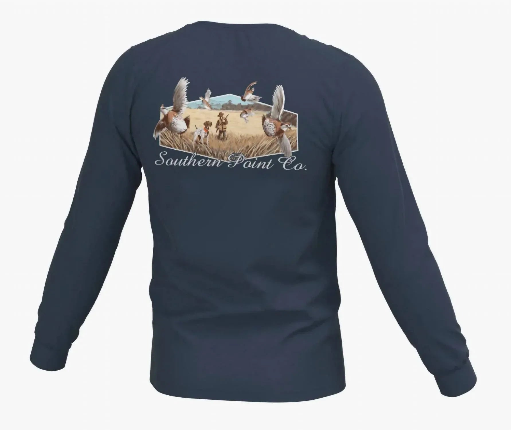 Southern Point Co. - Men's Covey Rise Long Sleeve Tee - Rack Hunt