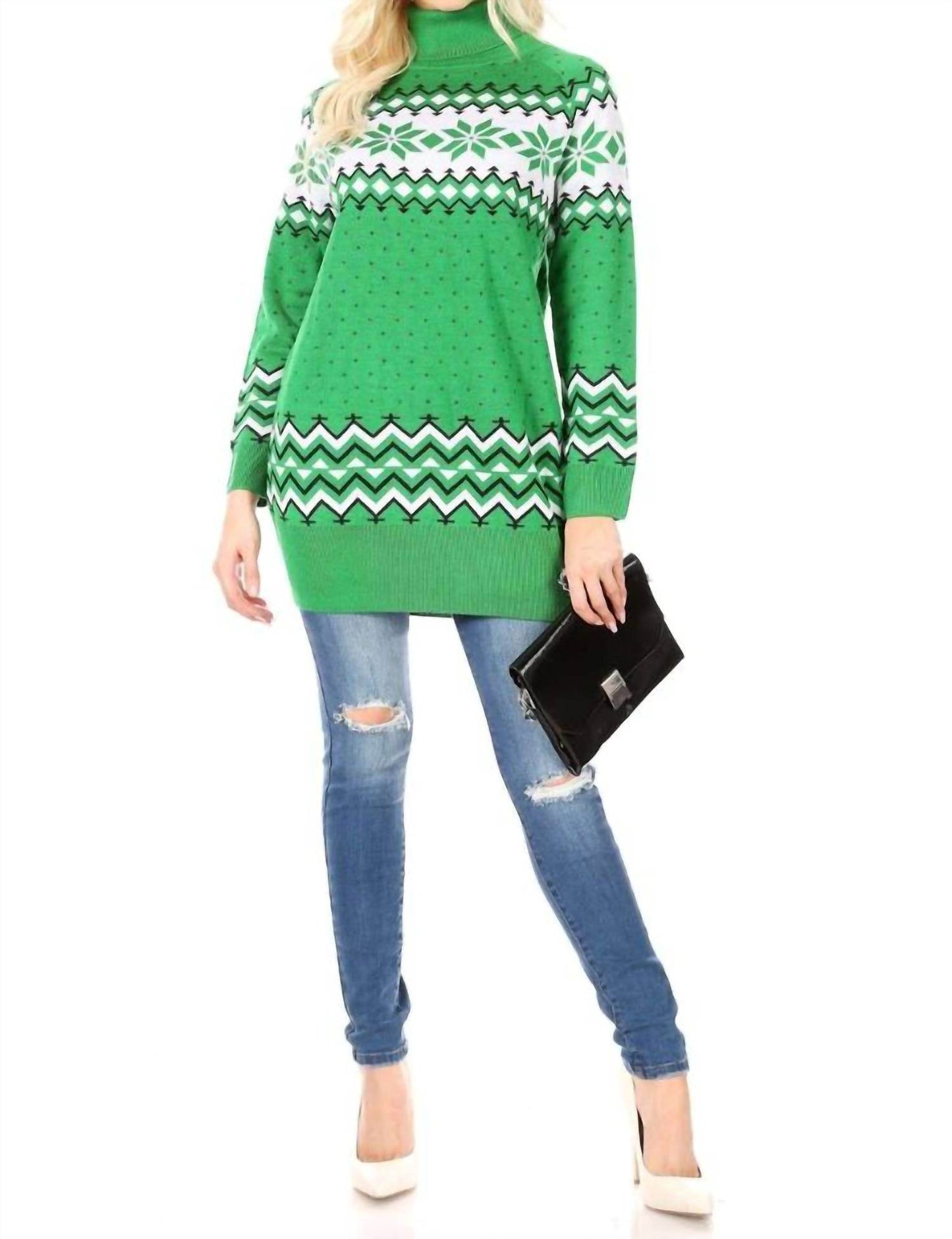 Corner 123 - Knitted Christmas Sweater - Rack Hunt -