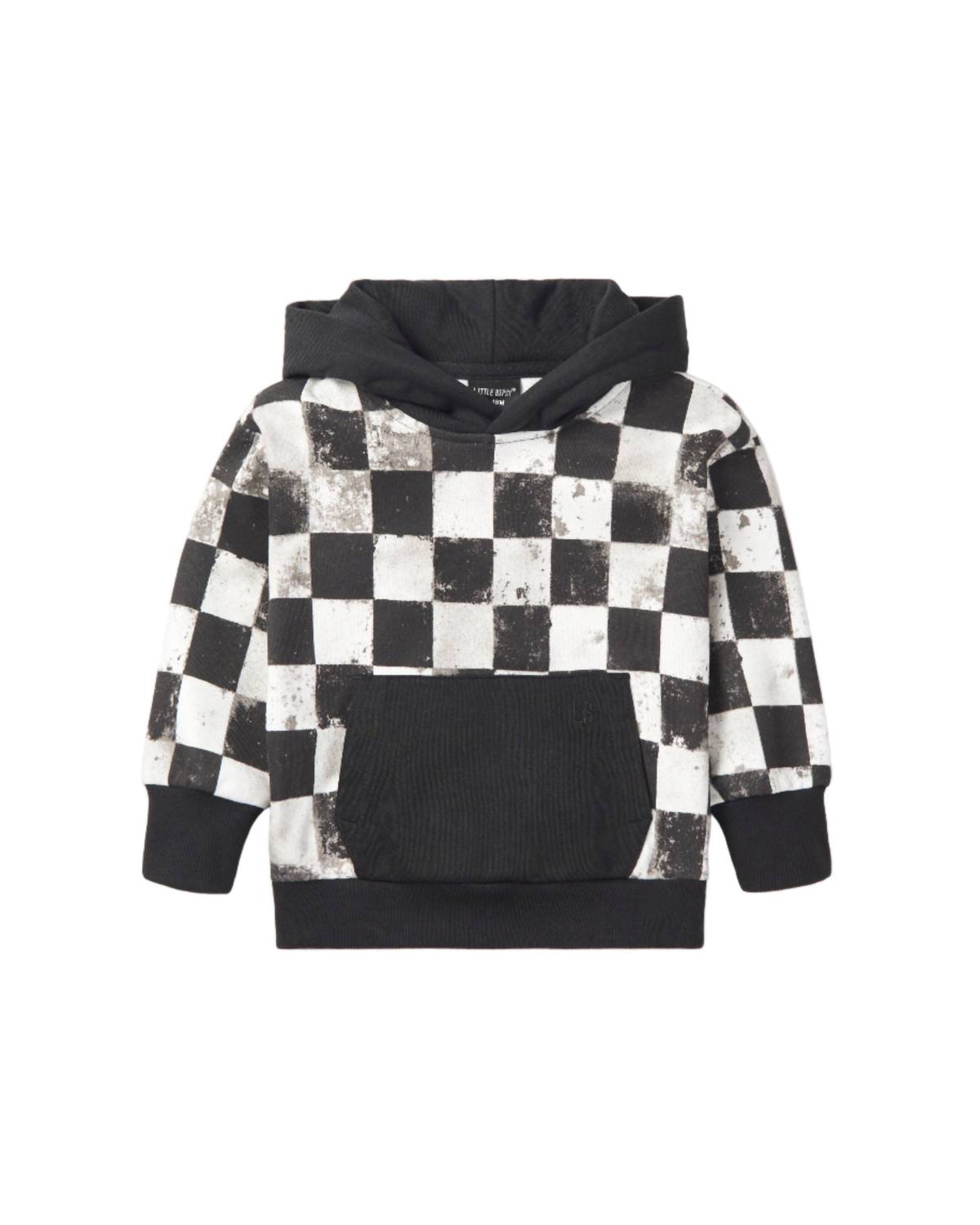 Kid's Checkered Hoodie