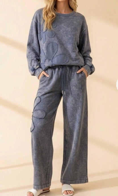 Soft Knit Wide Leg Pants