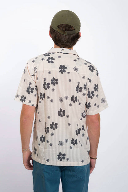 Playa Camp Short Sleeve Woven Button Down Shirt