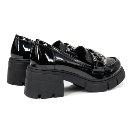 Women's Braixen Lug Sole Synthetic Loafer