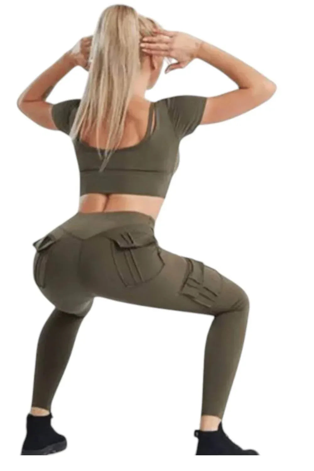Rockstar Peach - Sgt Pocket Leggings - Rack Hunt