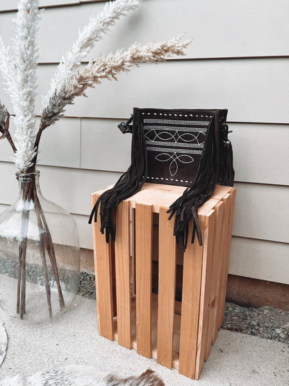 Women's Boot Stitch Crossbody Bag
