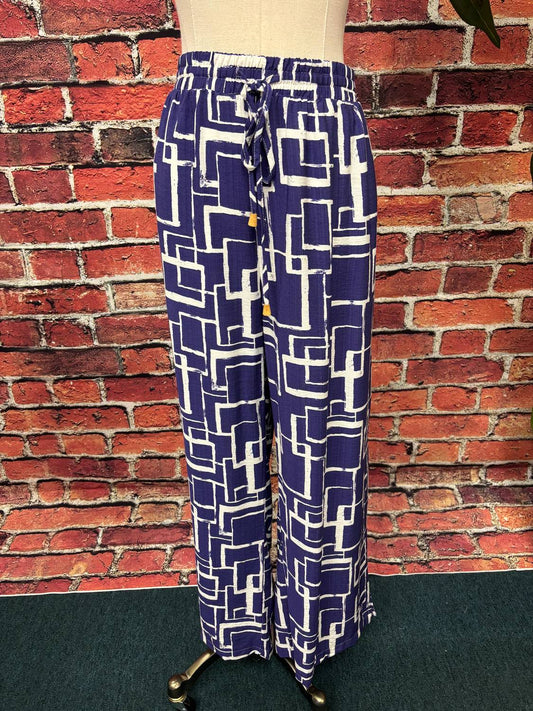 Women's Modern Lines Wide Leg Pant - Plus