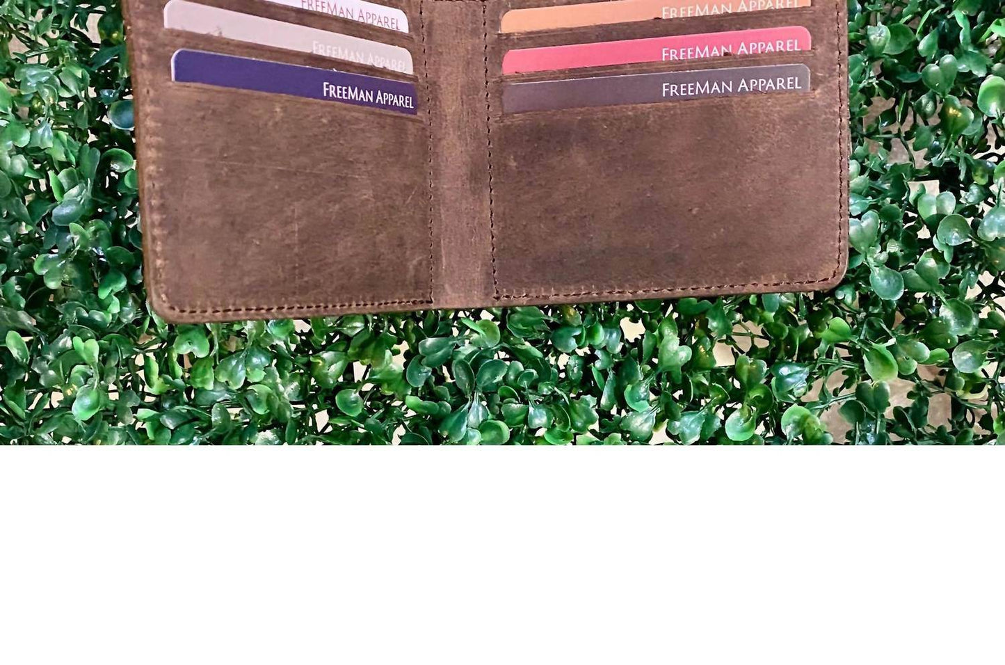 Swanson Christian Products - Men's Buffalo Leather “man Of God” Wallet - Rack Hunt -