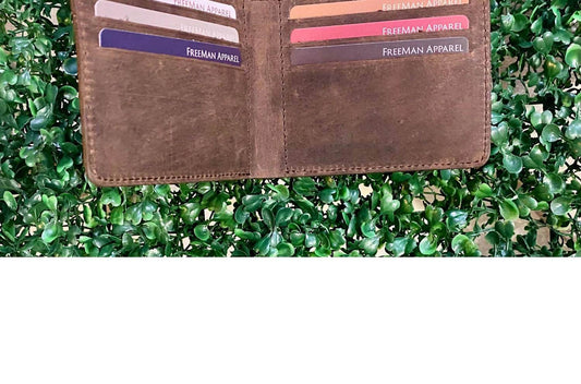 Swanson Christian Products - Men's Buffalo Leather “man Of God” Wallet - Rack Hunt -