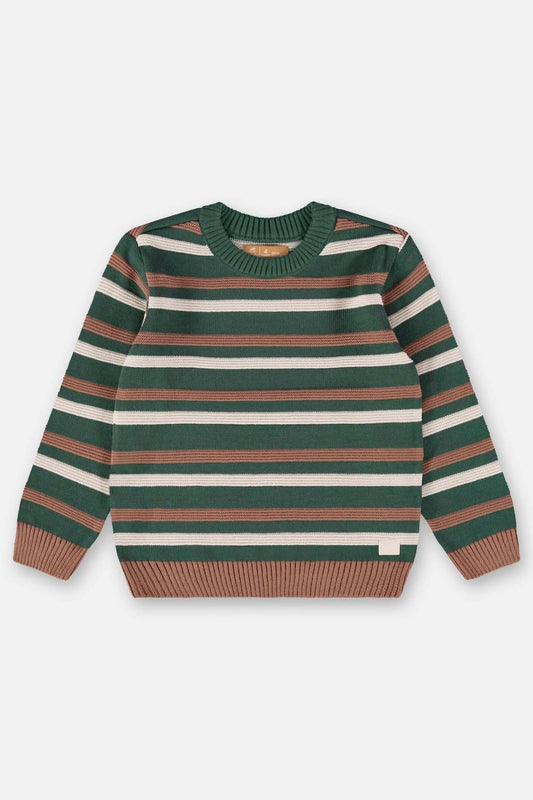 Striped Knitted Sweater