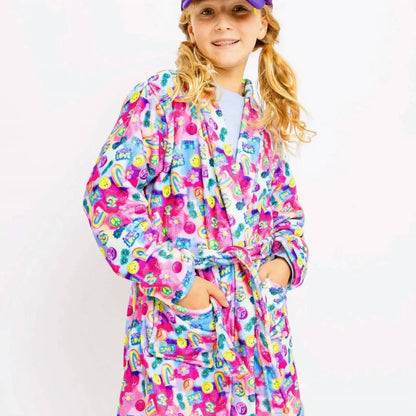 Girl's Emoji Robe